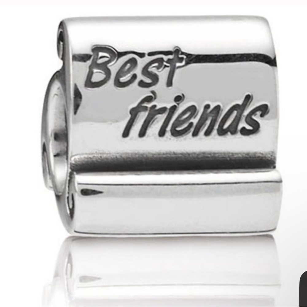 PANDORA Best Friends Scroll Charm